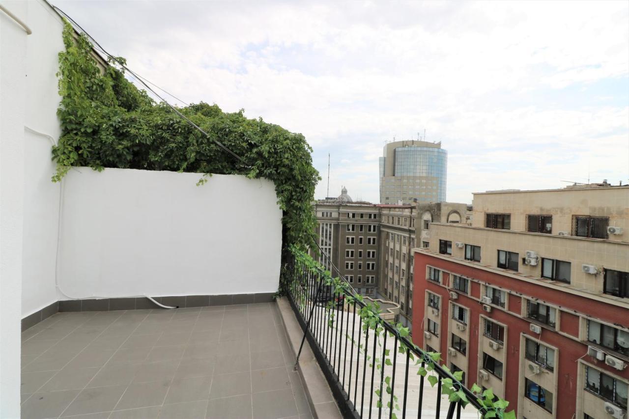 Deluxe Skyline Retreat Studio - Old Town Boekarest Buitenkant foto